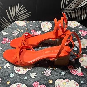 Anne Klein iFlex Strappy Block Heel Sandals Women’s 9.5